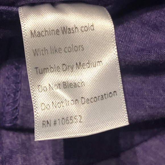 Red Rocks Colorado Purple Hooded Long Sleeve Girls 10-12 - Picture 5 of 5